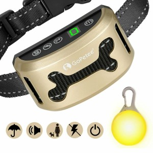 LED Antibell Hunde Halsband Ton Vibration Erziehungshalsband Ferntrainer DHL